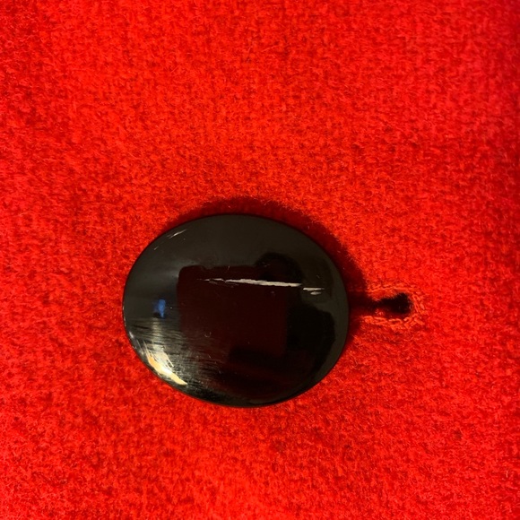 Red pea coat - Picture 2 of 5